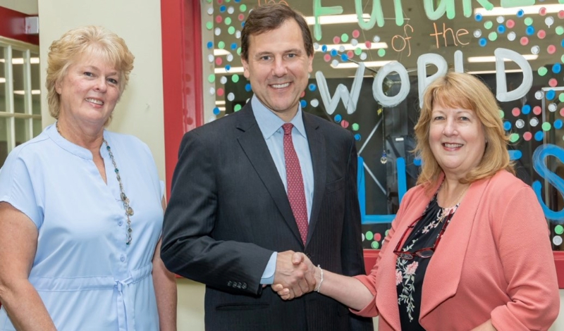 Rep. Kean is shown above with Abilities COO Sue Zukoski and Abilities CEO Cynthia Wildermuth.